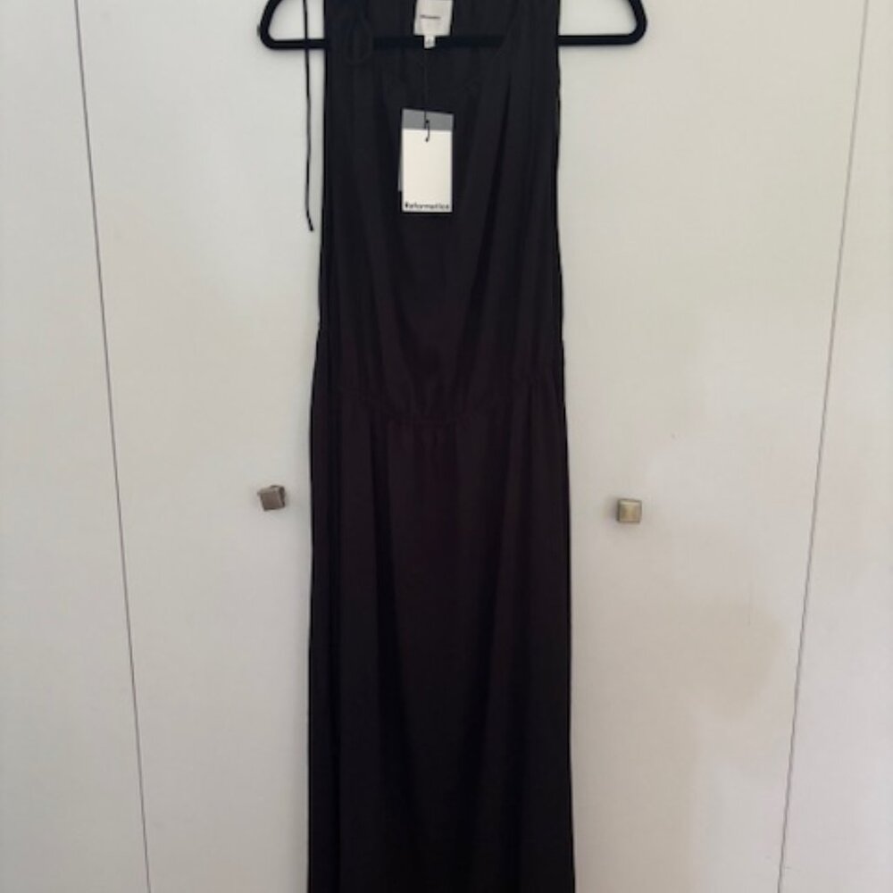 Reformation Lucelia Dress Black - Size XS - Picture 5 of 5